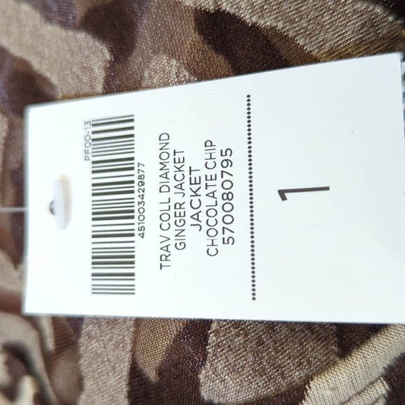 Chico's Travelers Collection Diamond Ginger Jacket S - Picture 15 of 15